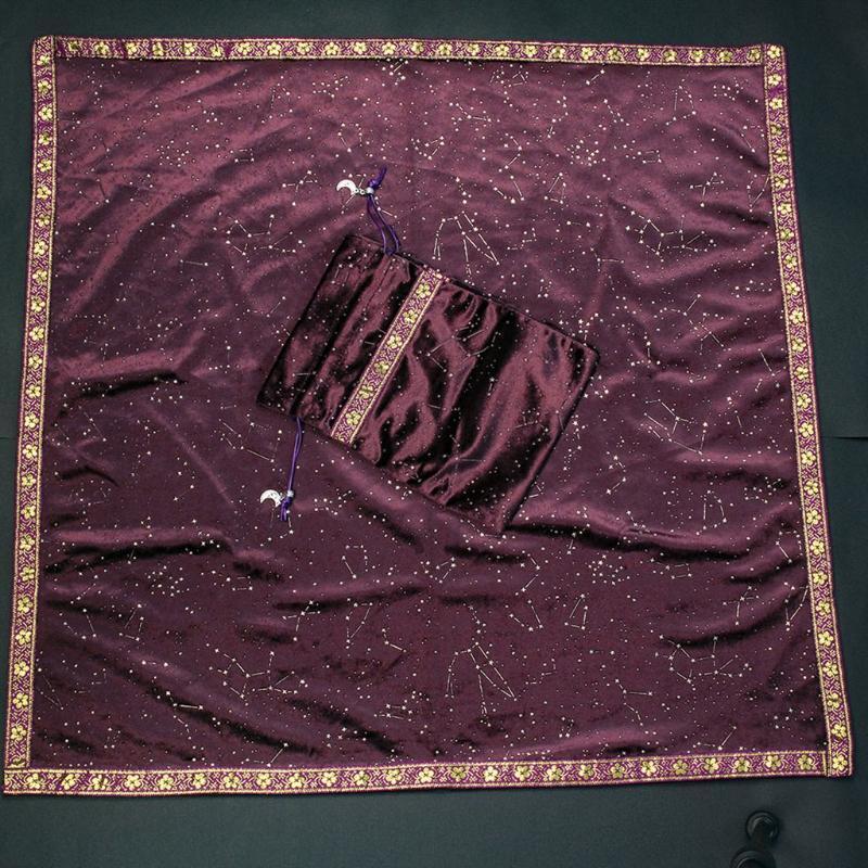 Dowsing Divination Metaphysical Board Velvet Board Ta-rot Game Tafelkleed