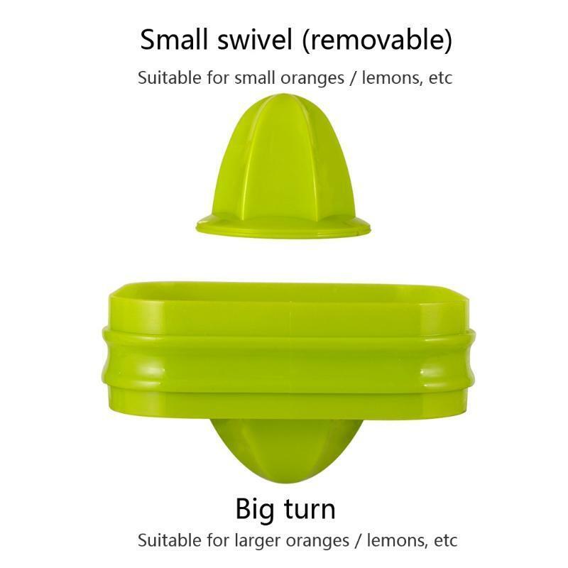 Orange Juicer Lemon Manual Hand Squeezer with Built-in Measuring Cup Grate Gift
