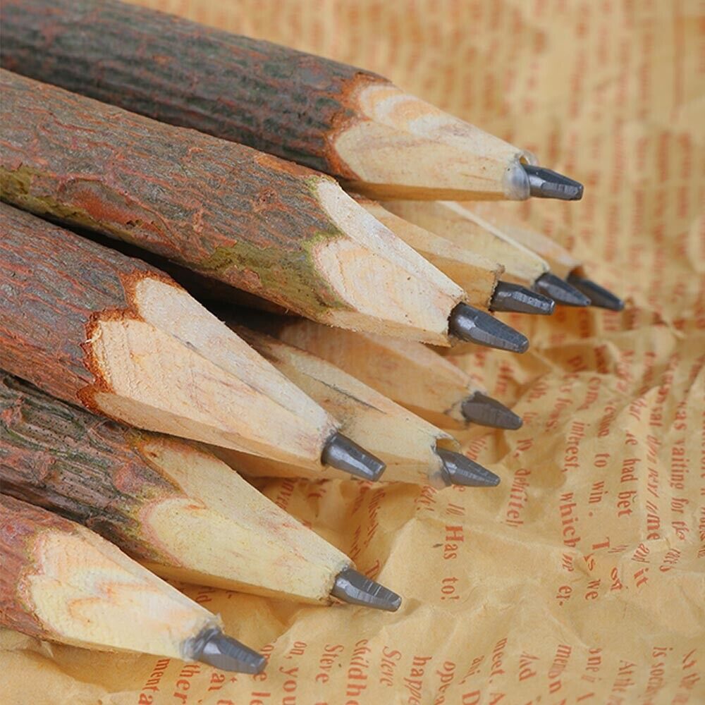Art Work Crafts Stationery Wooden Pencil Writing Tool Graphite Branch and Twig