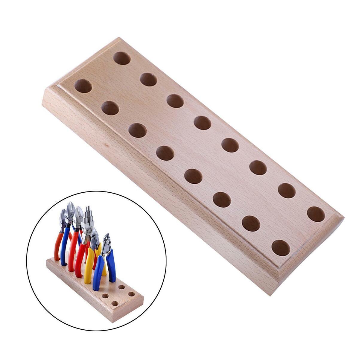1pc Sturdy  Plier Block Desktop  Storage DIY Crafting Beading