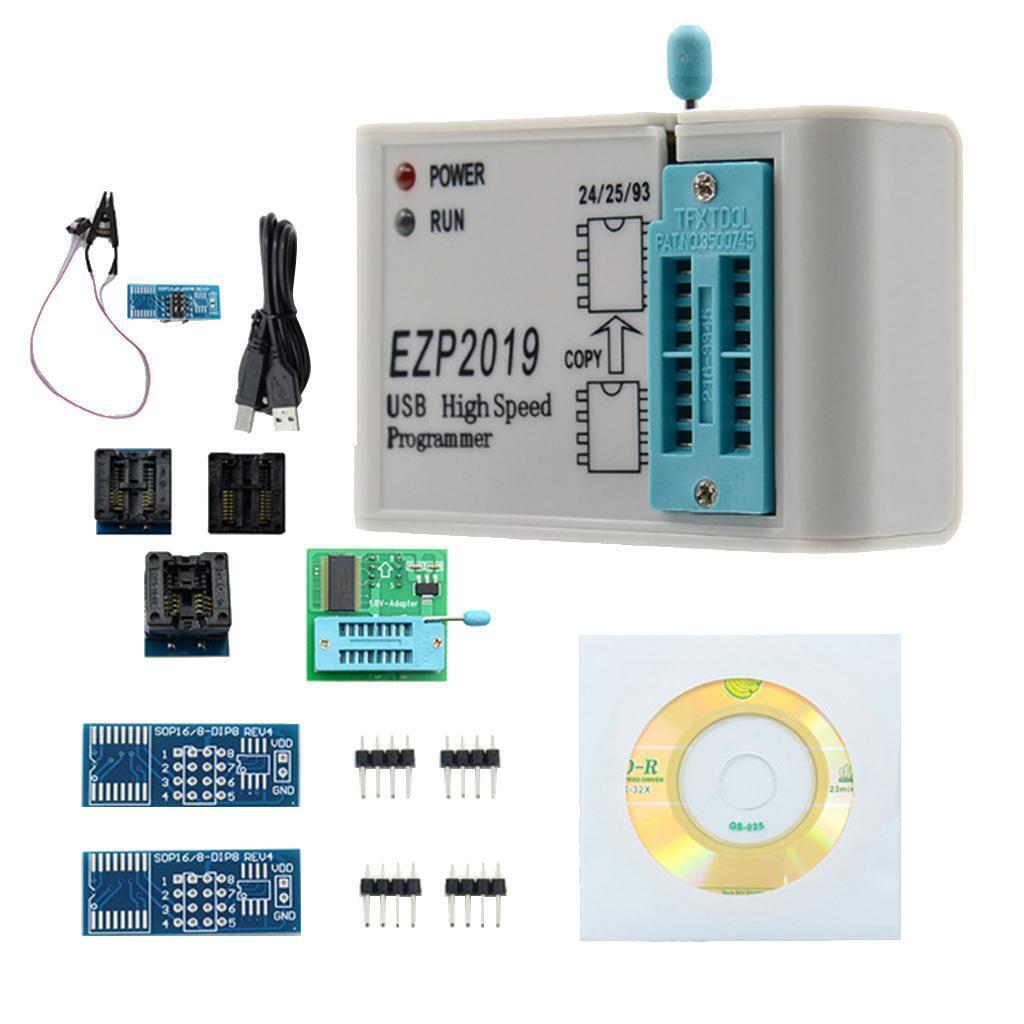 amagogo EZP2019 High Speed USB SPI  Support 24 25 26 93  Flash