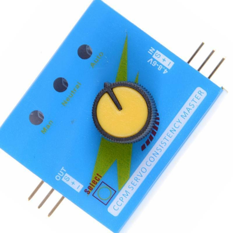 ccpm Servo Consistency Master Gear Tester  Checker with 3 Indicators 4.8-6V 3CH