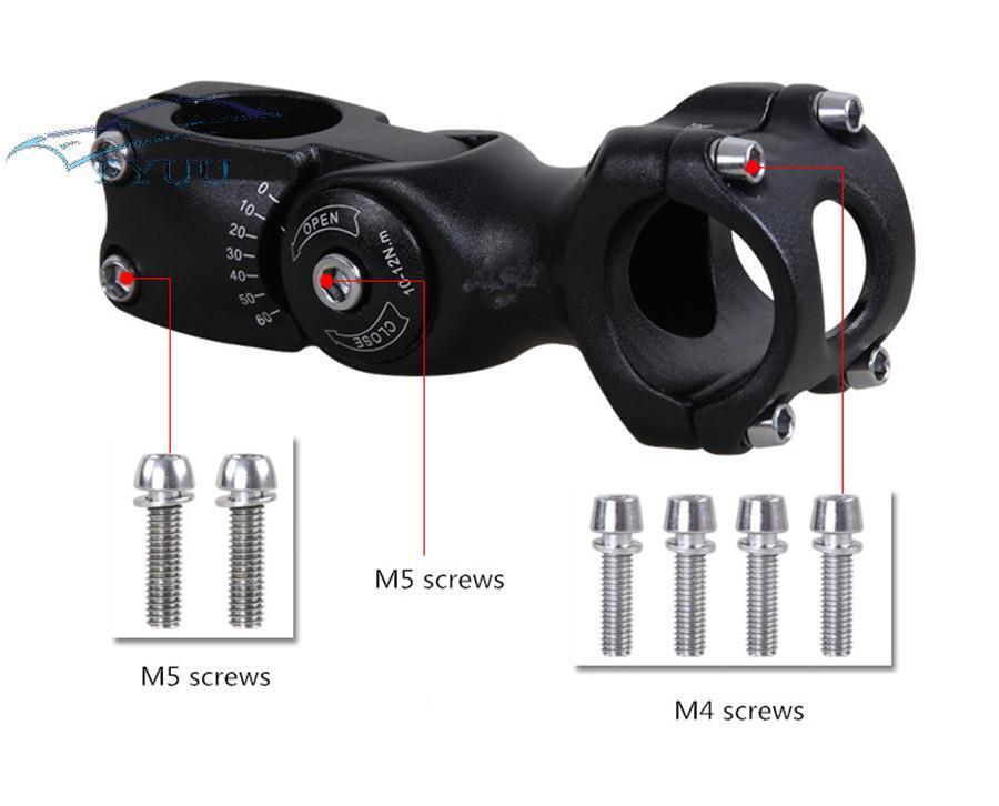 New Aluminum Alloy 25.4x110mm Adjustable Bicycle Road Bike Handlebar Stem Riser