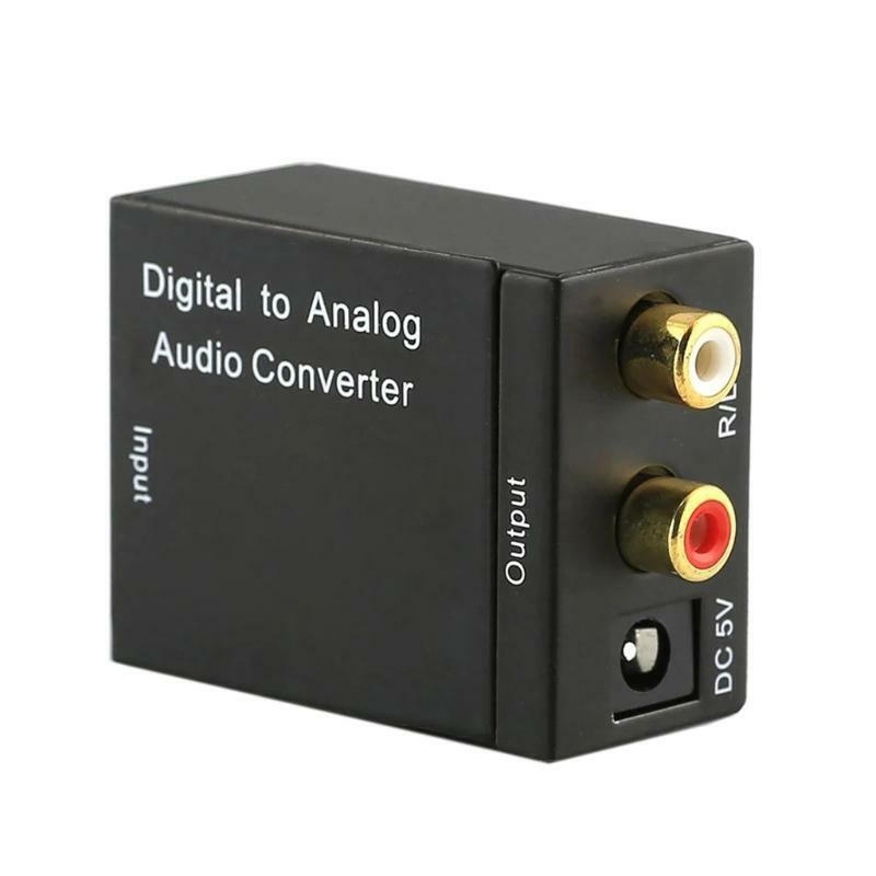 Portable Audio Converter for TV Home Cinema DVD Blu-Ray Player with DC 5V Power
