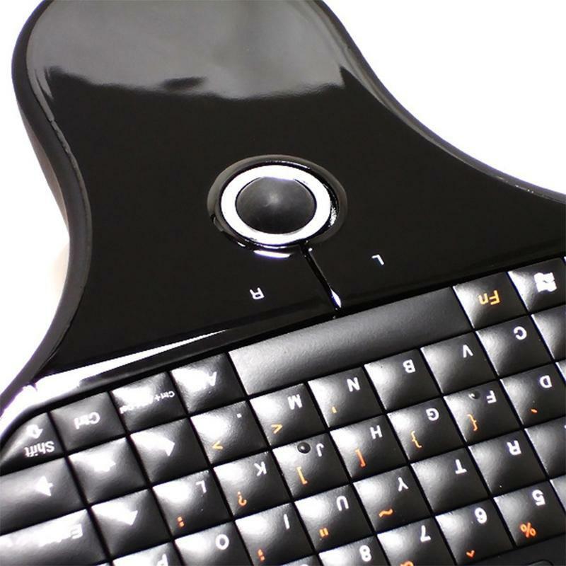 Wireless Remote Keyboard Air Mouse With Ultra Light Trackball for TV Computer
