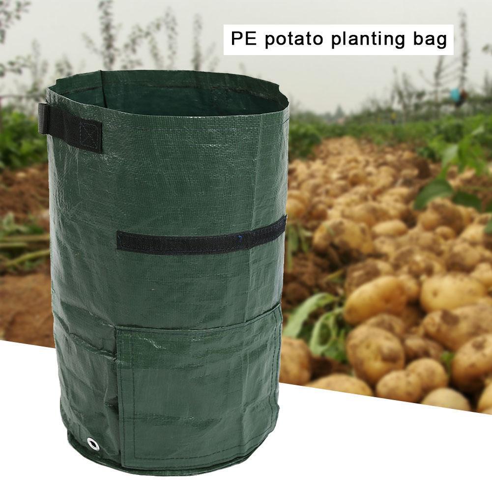 DIY Potato Grow Planter PE Planting Container Vegetable Grow Bag (35x50cm)