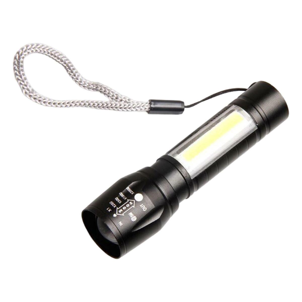 Flashlight Torch Lanterns  Light Strobe COB  Camping Hiking