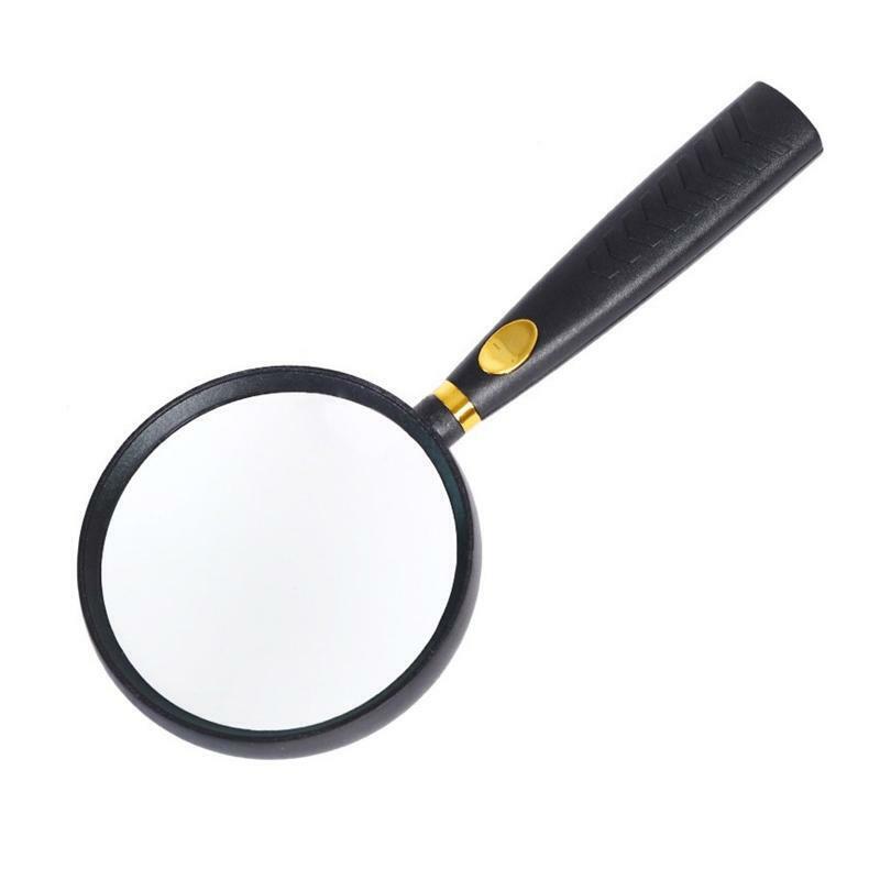 Magnifying Glass 5X Handheld Reading Magnifier for Seniors & Kids Birthday Gift