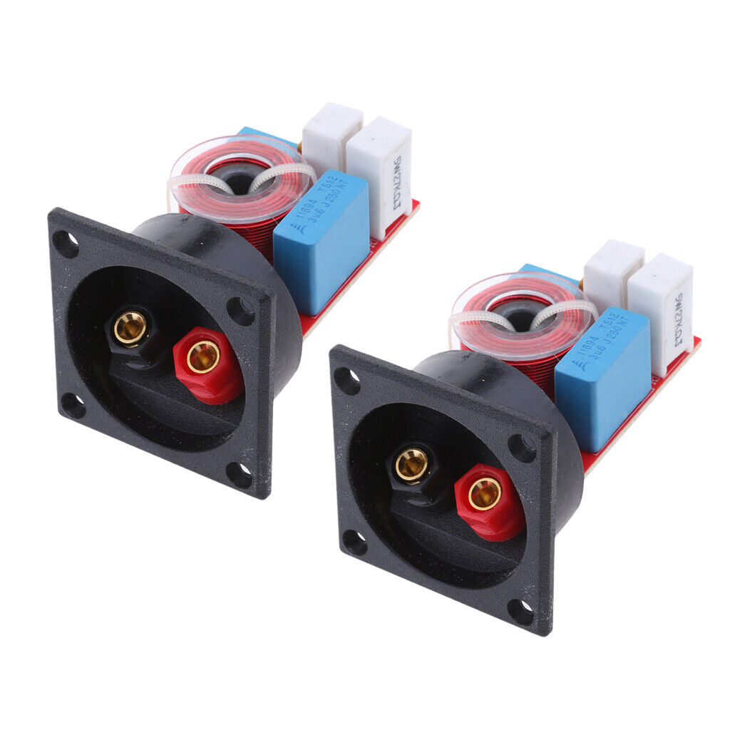 2Packs DIY 80W   Filter Speaker Crossover   Frequency Divider