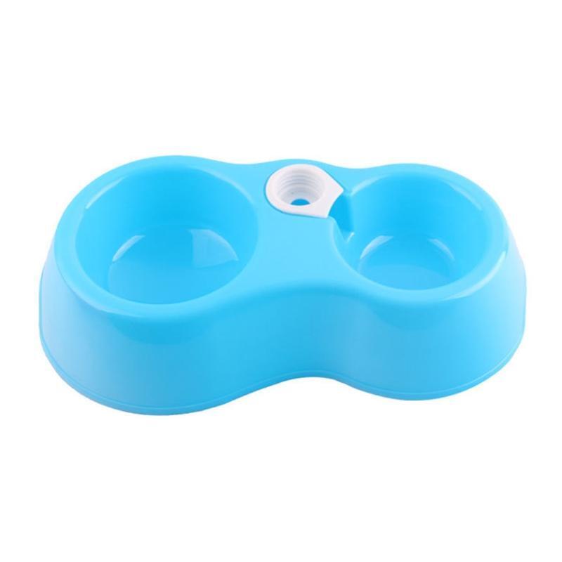 Automatic Food Water Bowl Dog Cat Plastic Double Pet Bowls Gift for Pet Owner
