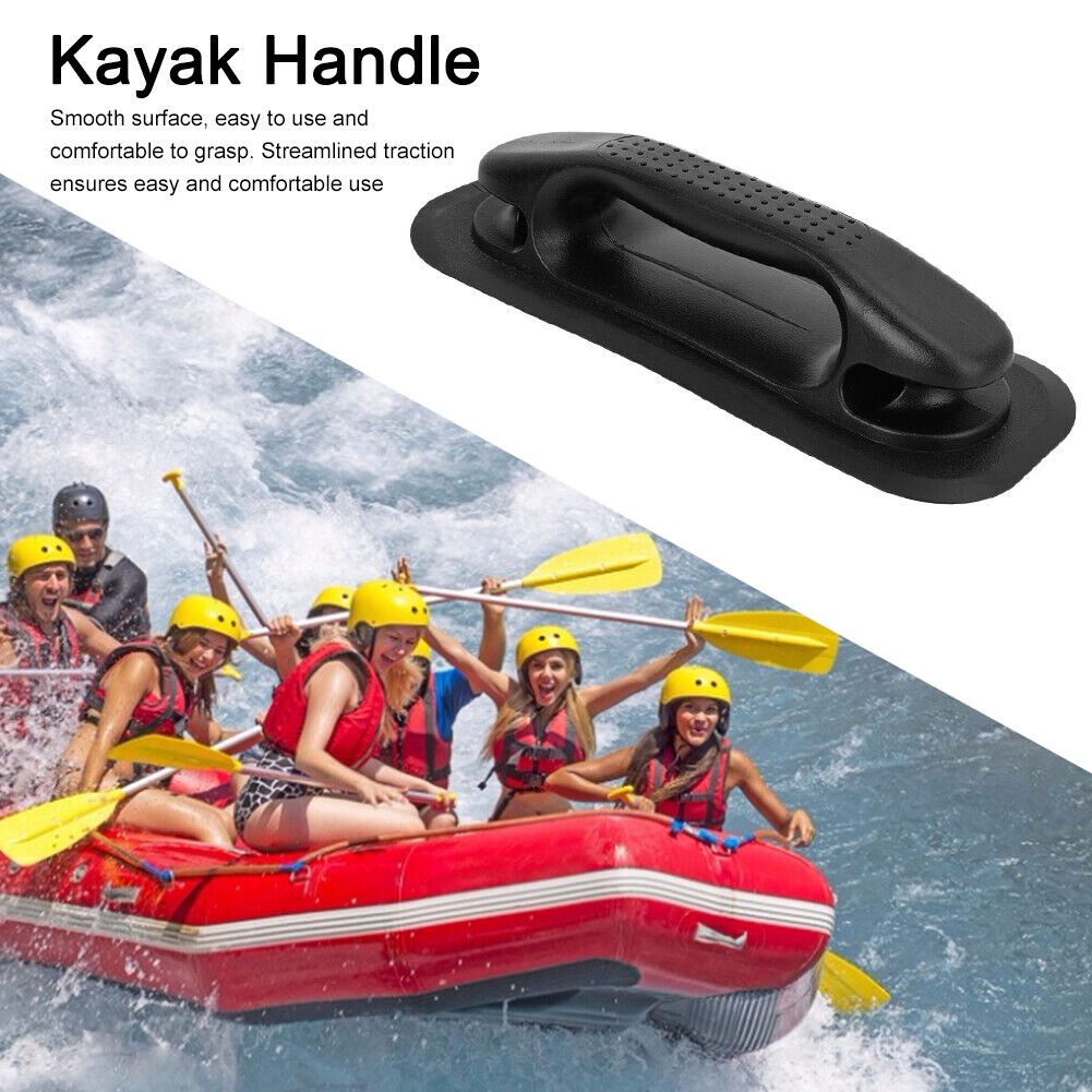 Kayak Carry Grab Handles PVC Dinghy Canoe Fishing Boat Handrail Tool (2pcs)