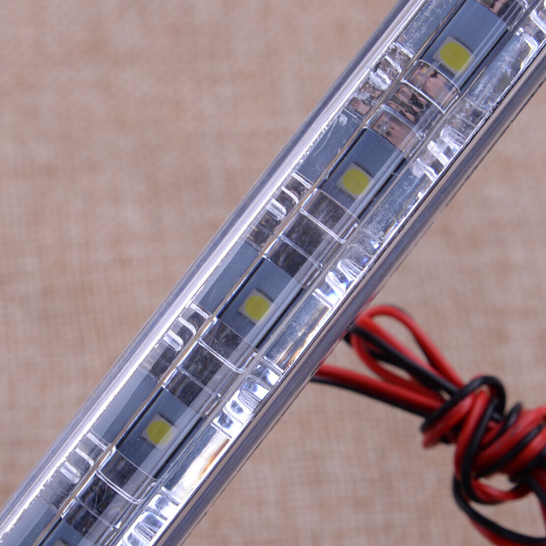 2pcs Universal Car 8 LED DRL Fog Driving Daylight Daytime Running Light White li
