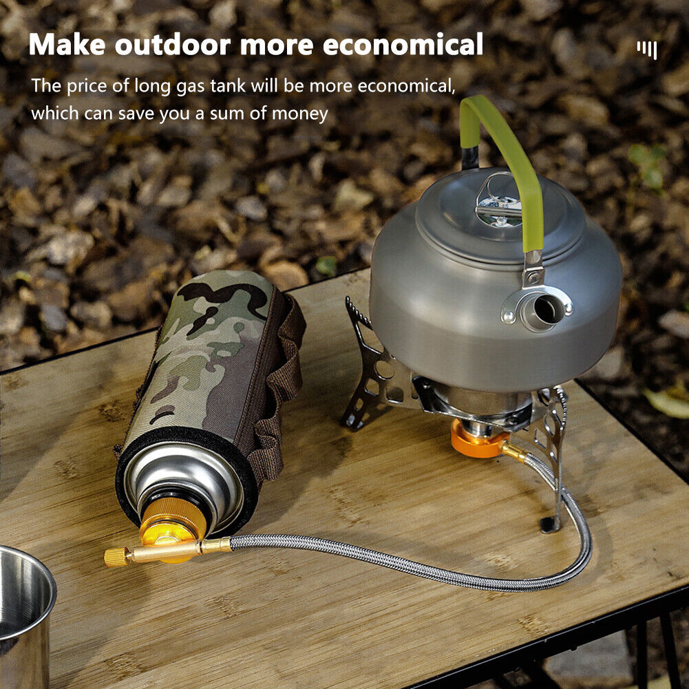 Outdoor Camping Aluminum Alloy Stove Adapter Portable Furnace Connector