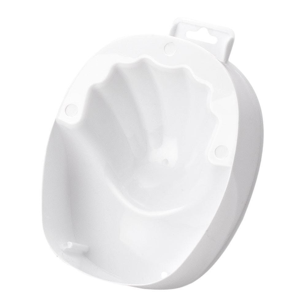 Nail Art Hand Wash Remover Soak Plastic Bowl Nail Bath Manicure Tool(White)