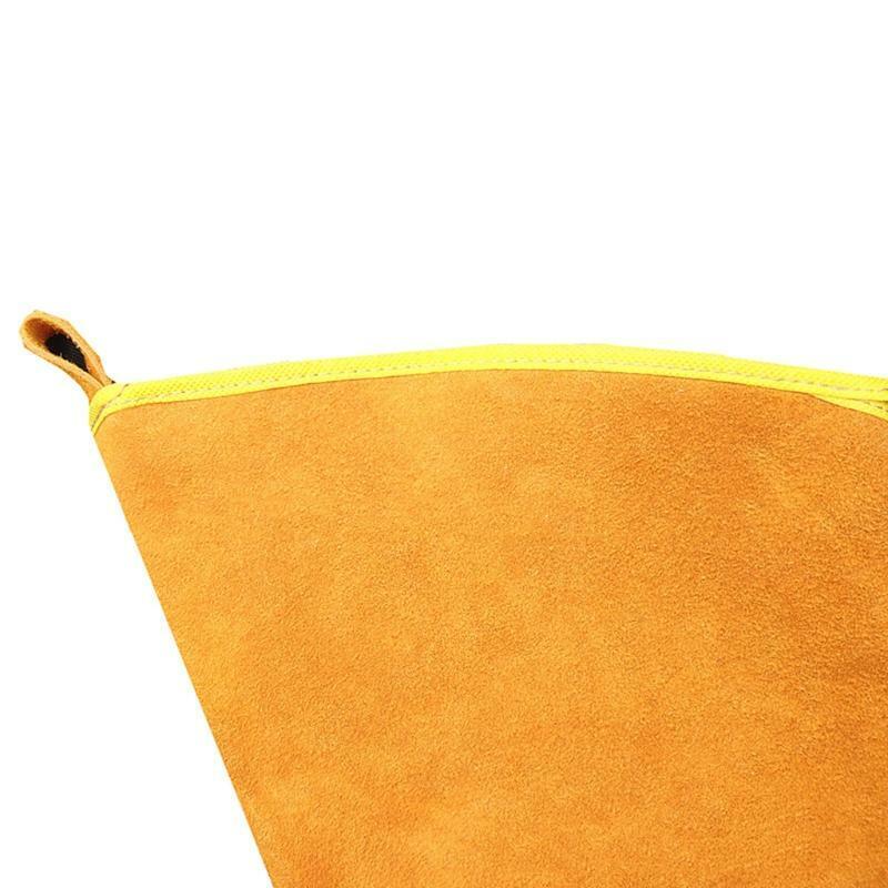 Welder Arm Protection Leather Sleeves for BBQ Grilling Woodworkers Workshop