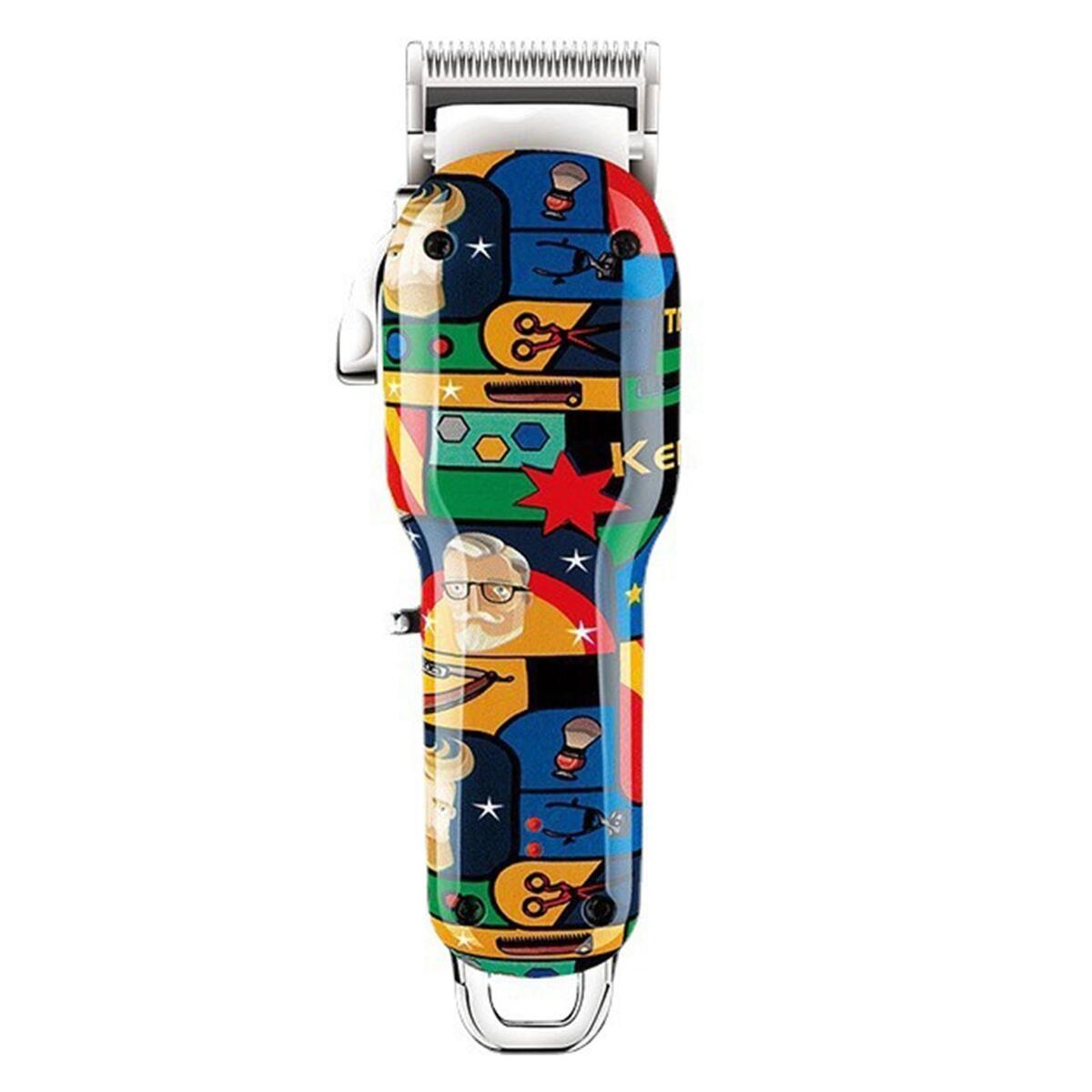 Electric Hair Clipper Haircut 2000mAh Portable with Guide Comb for Salon