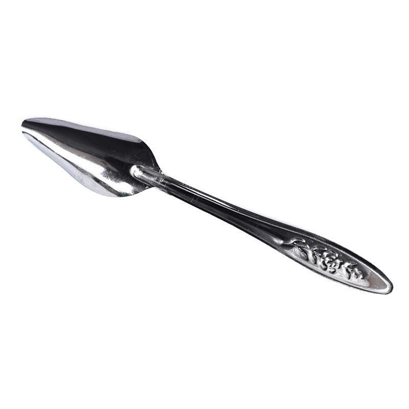 Parrot Feeding Spoon Stainless Steel Feed Scoop Animals Care Tool for Budgie