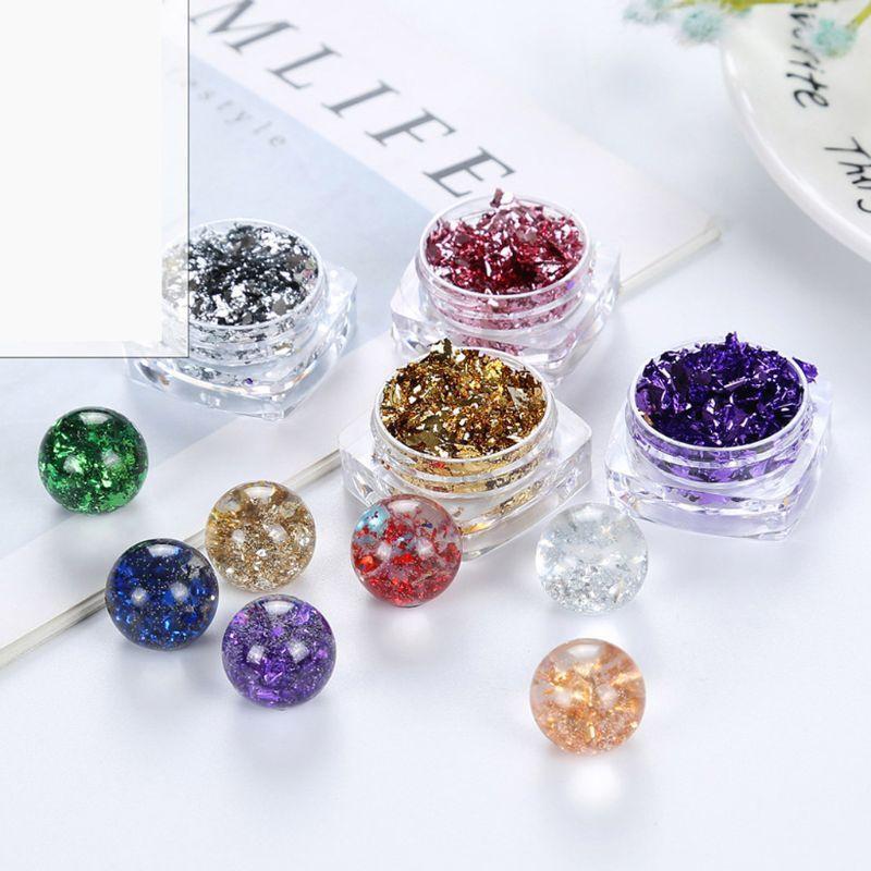 Metal Foil Paper Sequins for Diy Craft Painting Art Jewelry Making Accessories