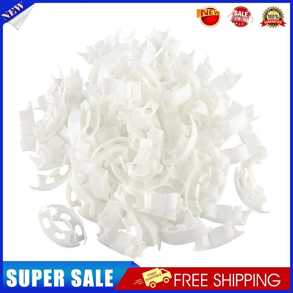 50pcs Tomato Grafting Fixing Clip Garden Fruit Seedling Reinforcement Clip