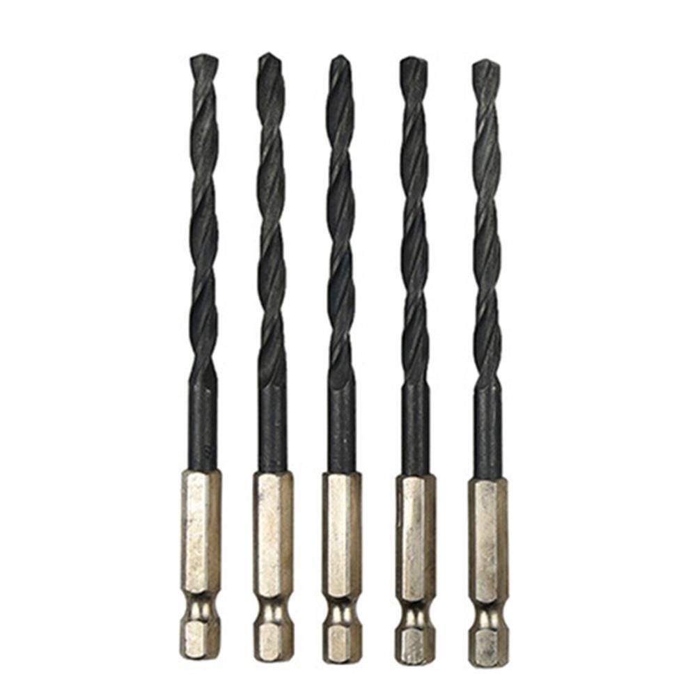 15pcs HSS Hex Shank Drill Bits Set Hexagonal Screw Twist Electric Drills