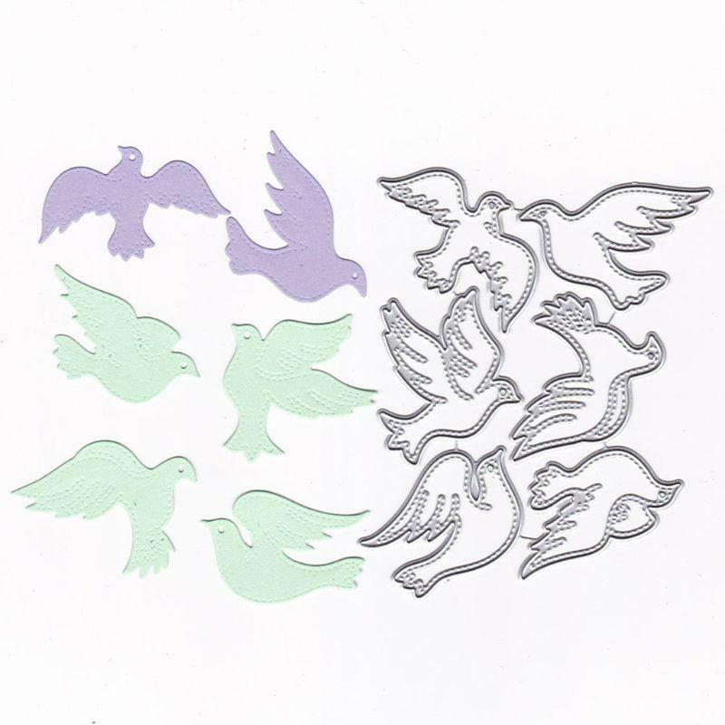 Pigeon Metal Cutting Dies Stencil DIY Scrapbooking Album Stamp Paper Card Crafts