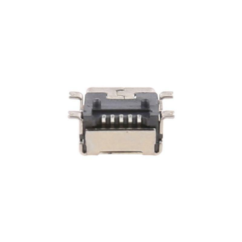 10 Pcs Mini USB Type B 5 Pin Female Socket Connector For Mobile Phone Charging