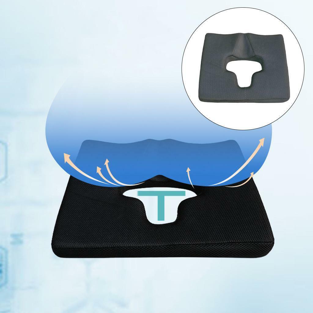Breathable Seat Cushion Removable Tailbone  Memory Foam Pads Pillow for