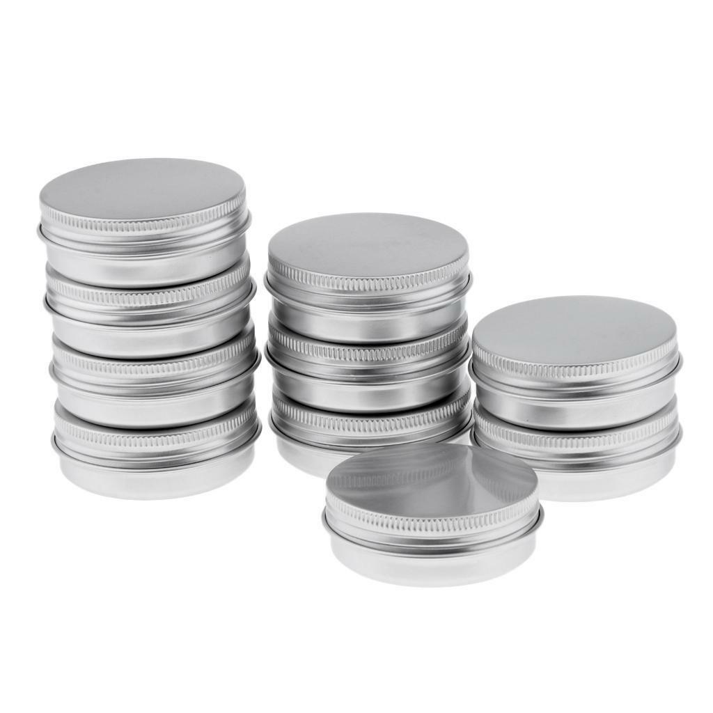 20 Pieces 40ml 100ml Aluminium Lip  Empty Pot  Container Box Case