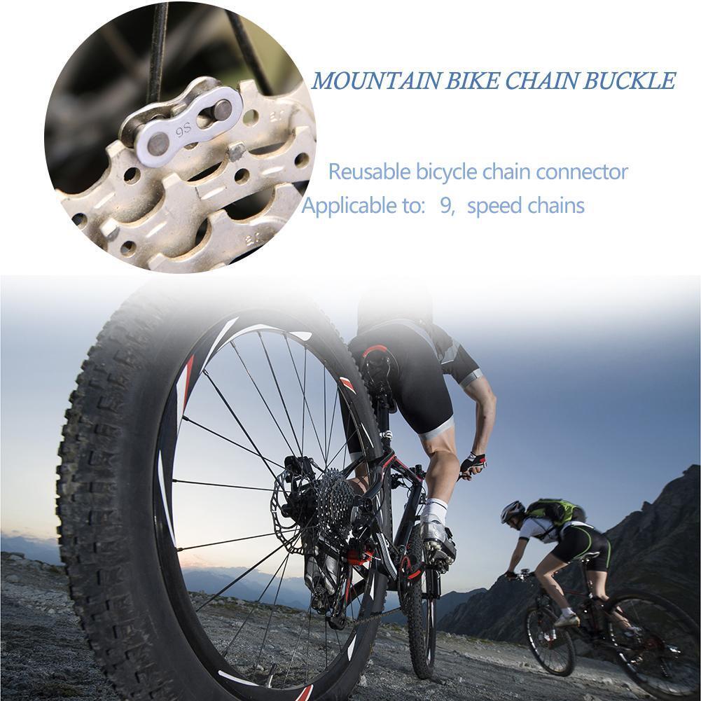 Bicycle Joint Chain Magic Buckle Connector Speed Quick Link Repair Tool (2)