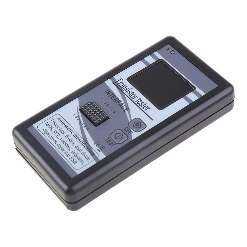 Transistor Tester Diode Resistor Inductance MOS ESR LCR Meter TFT Color Display