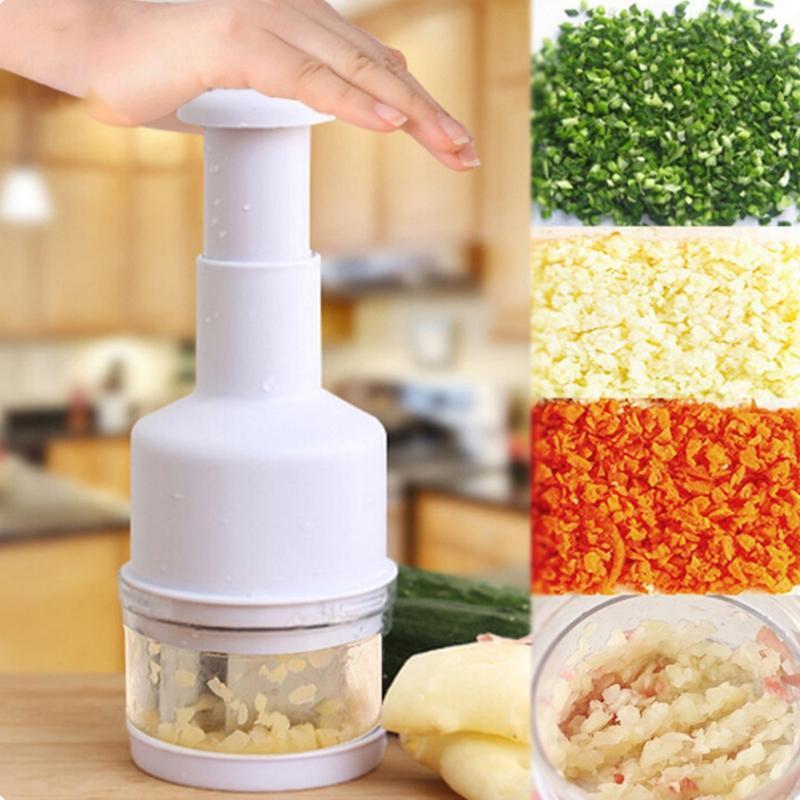 Slap Food Chopper for Vegetables Zero Rish of Injury Easy Cleaning Durable Gift