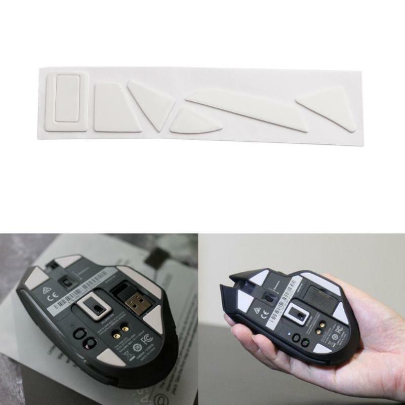 Rounded Curved Edges Mouse Feet Pads Skates for Wireless Gaming Mouse