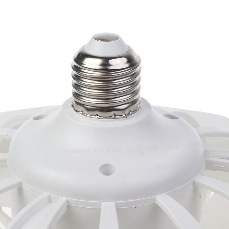 2-in-1 Fan Lamp AC 85V-265V E27 LED Light 30W Ceiling Fan with 1m E27 Cable Line