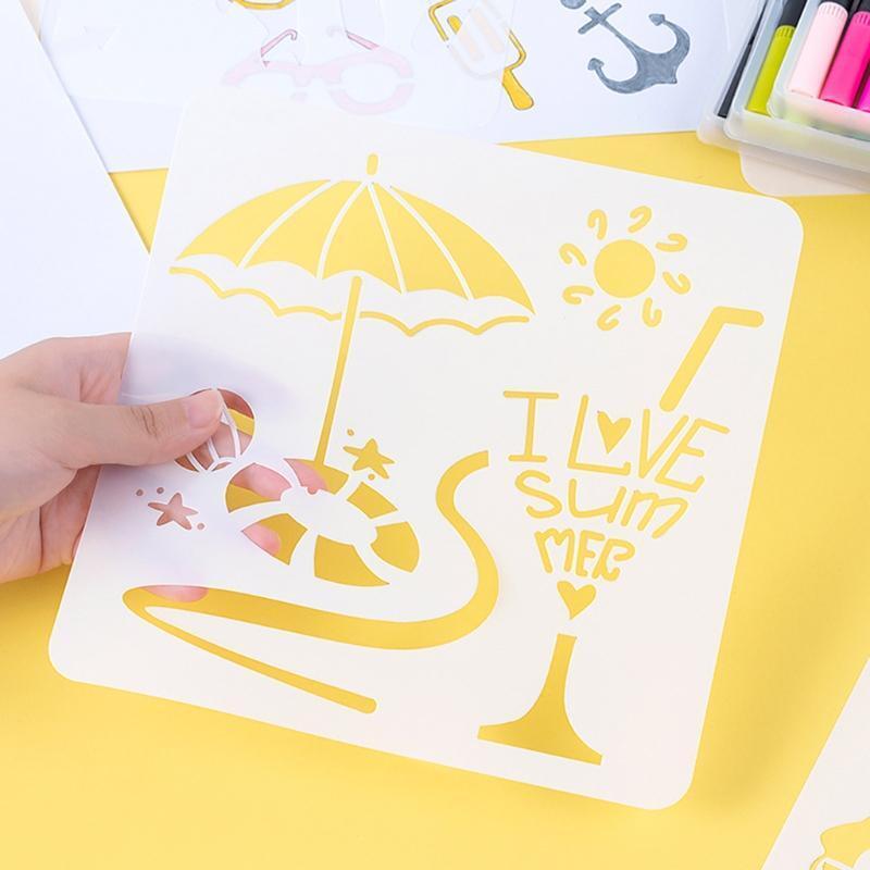 20pcs Multi-purpose Painting Stencil Kit DIY Drawing Stencil Template for Decors