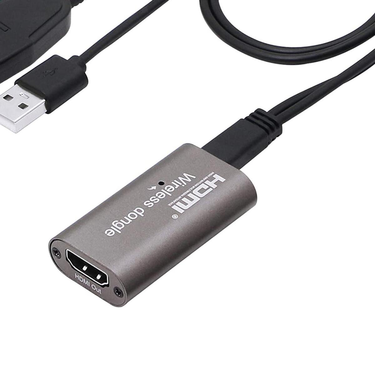 Gazechimp Full HD 1080P WiFi HDMI Wireless Display Dongle Adapter,Mobile Screen