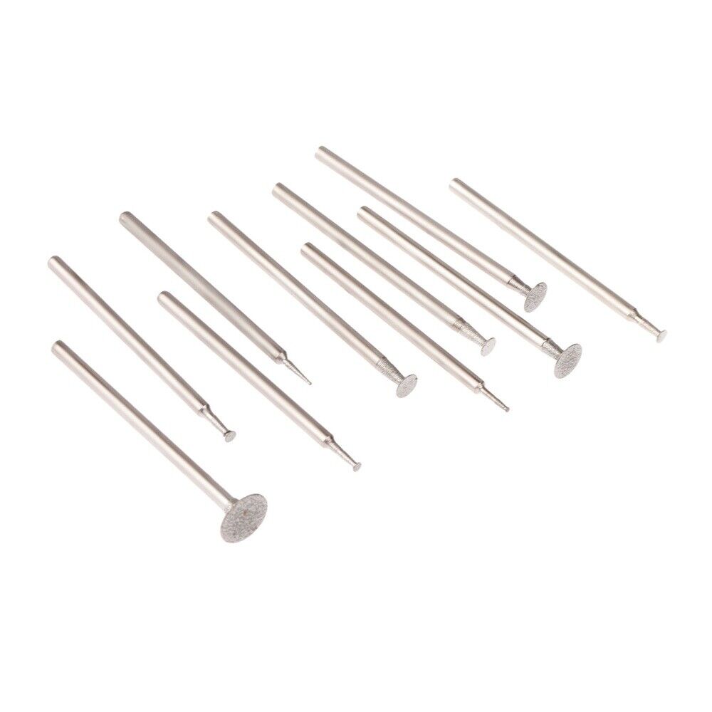 Ultra-Thin T Head Grinding Bit Abrasive 2.35mm Shank Carving Jade Stone Alloy