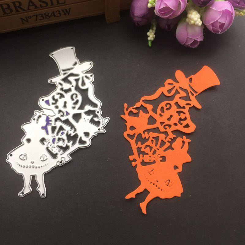 Wear Hat Metal Cutting Dies Stencil Scrapbooking DIY Album Stamp Paper Embossing