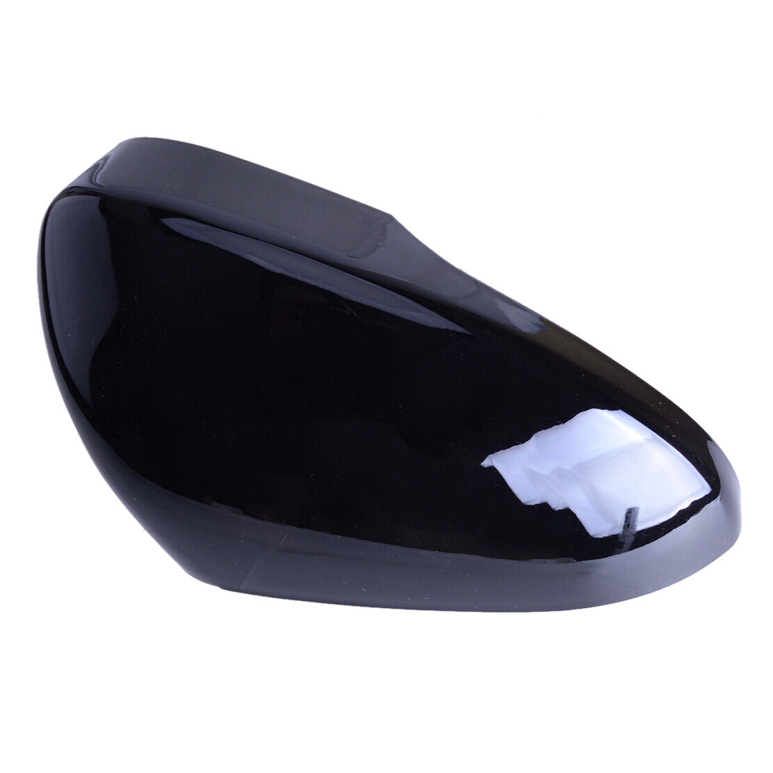 Right Glossy Black Side View Mirror Cover Cap Fit for Ford Fusion Mondeo 2014-20