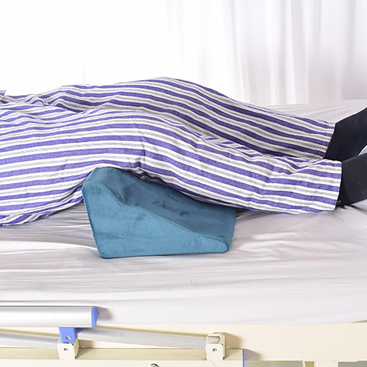 Bed Side  Sleeping Zipper Design Turnover Pillow for Elderly