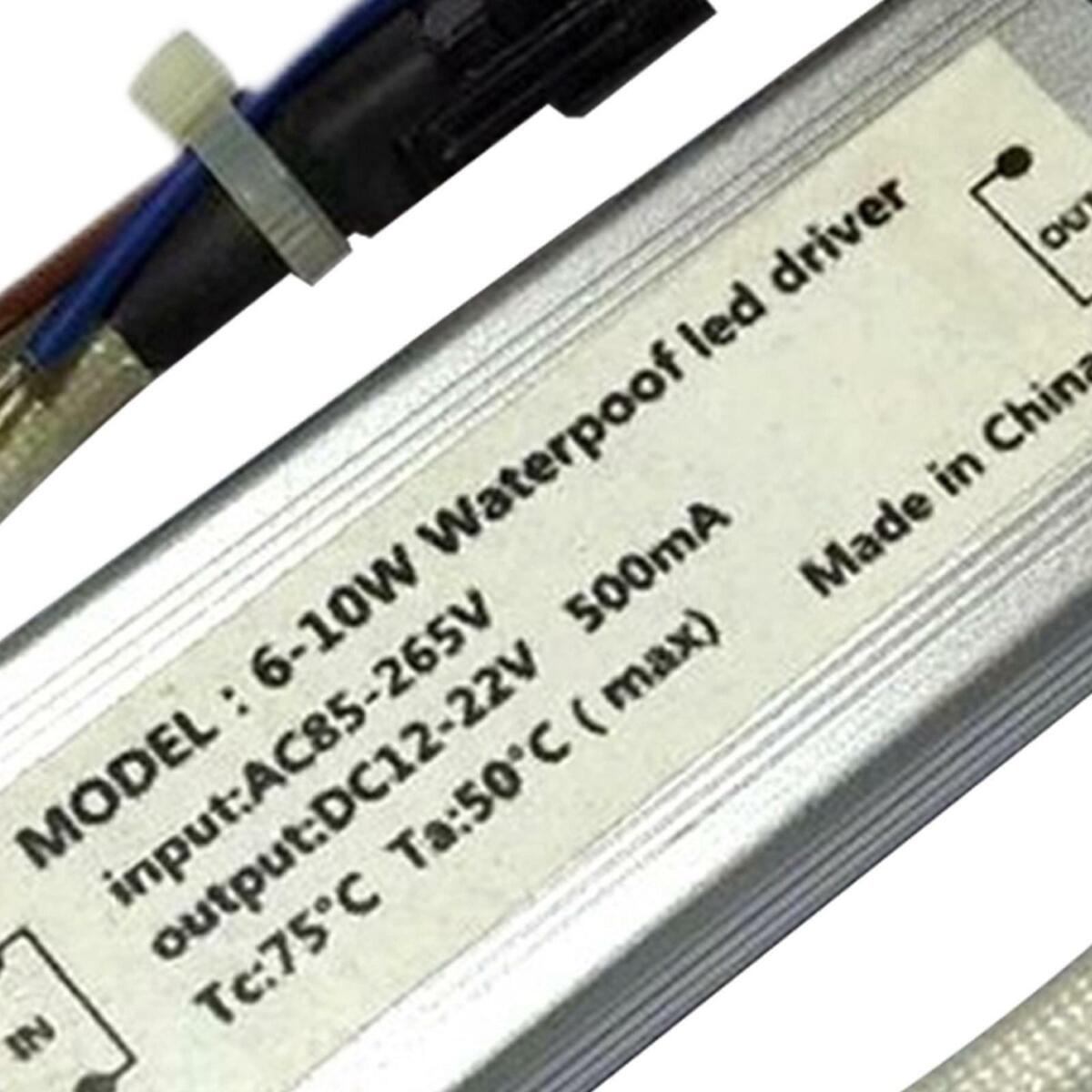 6-10W Waterproof LED Driver Low Voltage  for LED Strip Lights