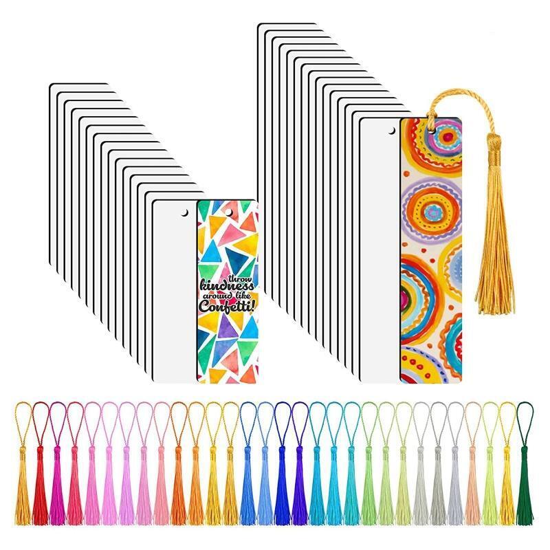 Double-Side Printed Heat Transfer Bookmarks for Christmas Graduation Present