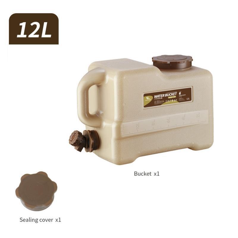 12L Water Storage Tank Outdoor Water Bucket Car Driving Water Tank Container