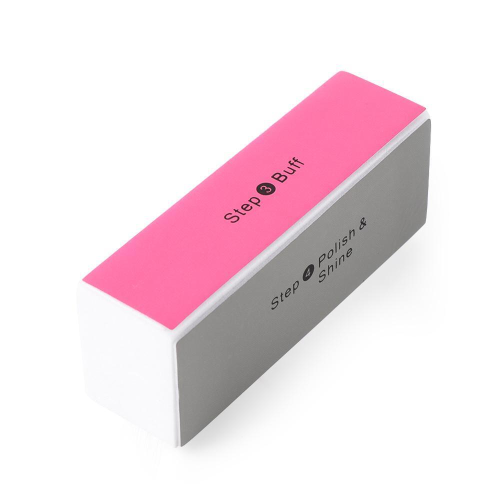 4 Way Strip Dead Skin Remover Nail Sanding Block Nail Buffer File Manicure Tool
