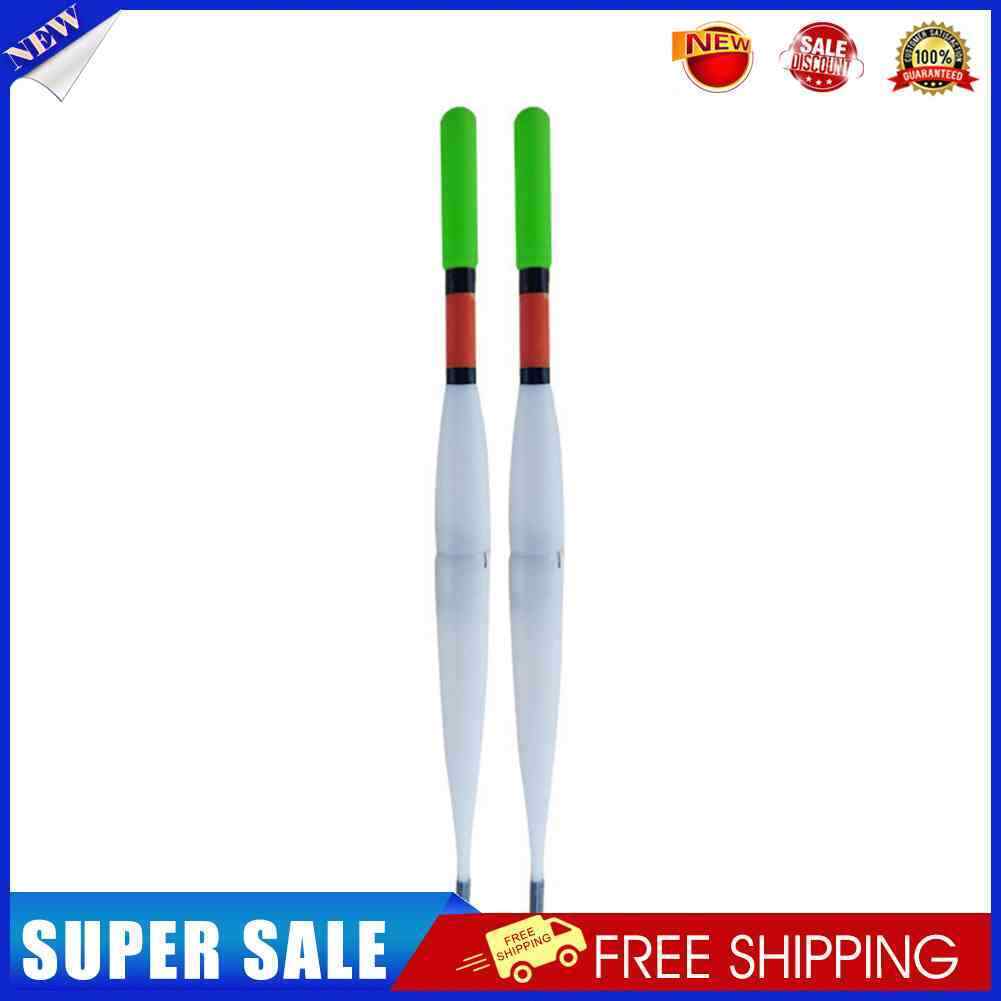 2pcs Fishing Float LED Electric Light Deep Water Luminous Tackle (Green)