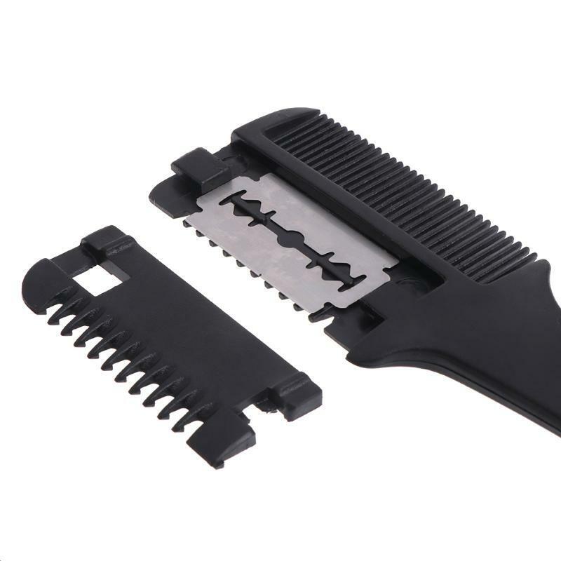 Hair Razor Comb Sharp Hair Cutter Comb Split Ends Hair Trimmer Styler Barber