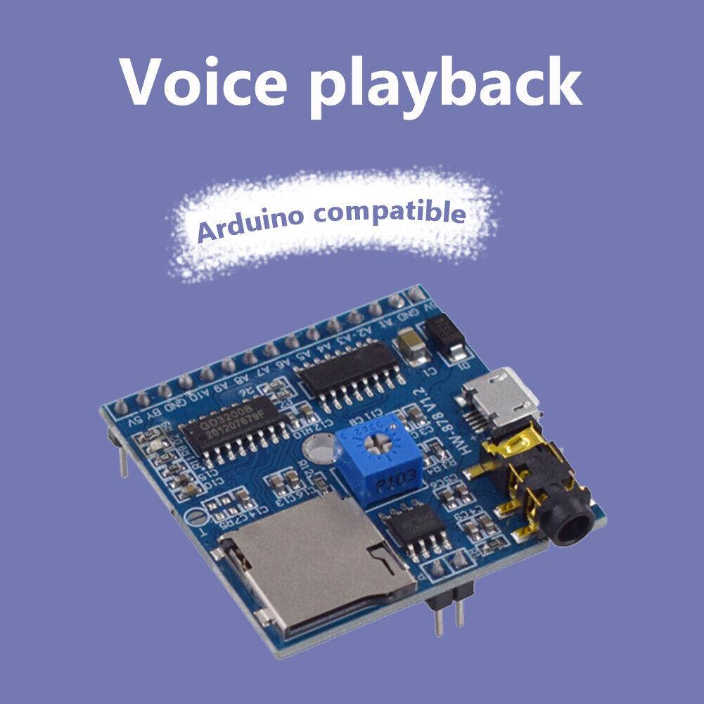 Voice Playback Module MP3 Trigger Amplifier Module Voice Broadcast Device