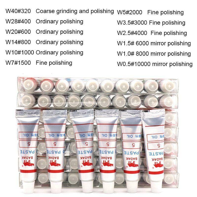 Diamond Polishing Lapping Paste 320-1000 Grit W40-W0.5 Metal Glass Jewerly Grind