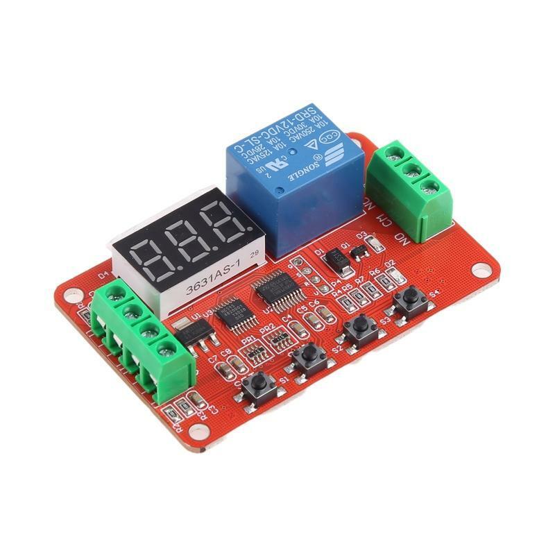 DVB01 Digital Display Window Voltage Comparator Measurement Charge Discharge