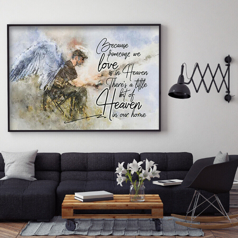 5D Diamond Painting Oil painting angel Full Round Drill Rhinestone Kit
