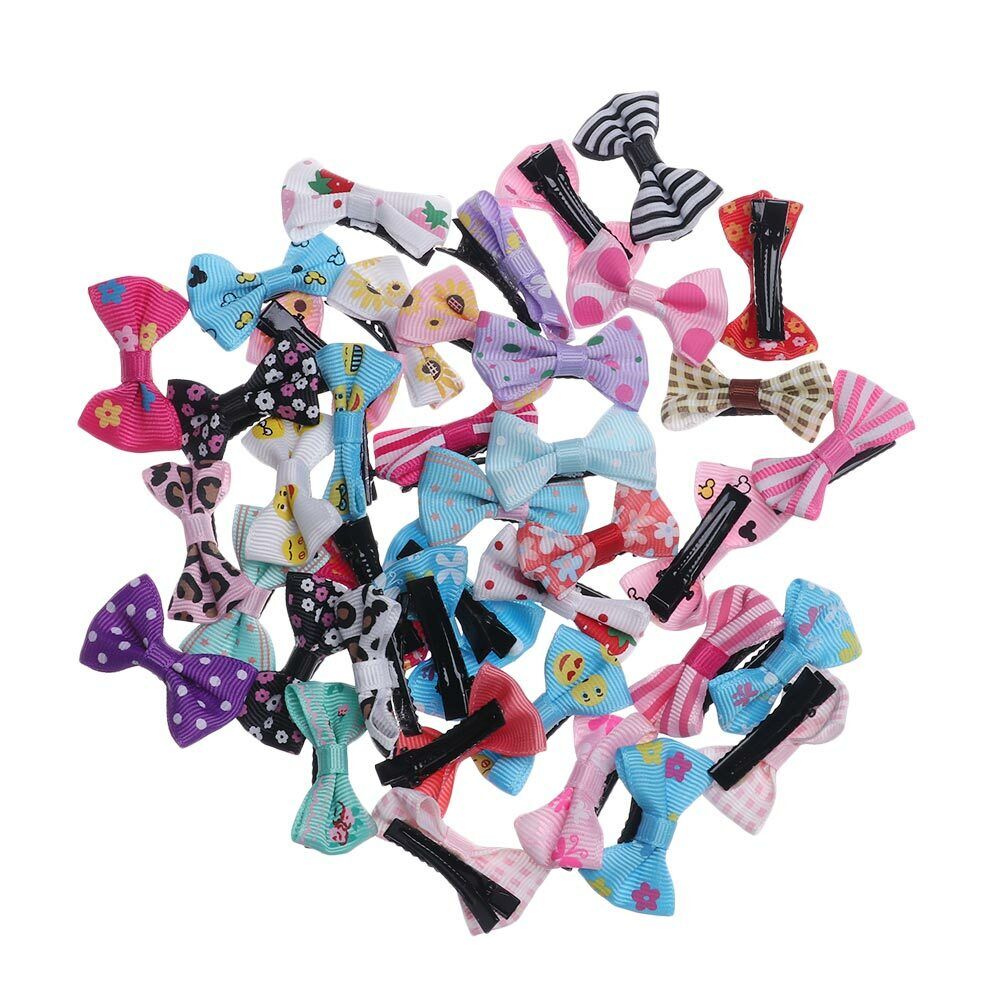 Girls Baby Nylon Bow knot Hair Clip Alligator Clips Baby Headband Head Wraps